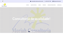 Tablet Screenshot of moriahconsultoria.com